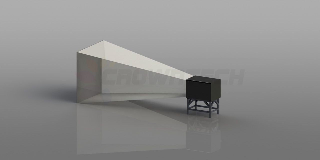 1000mm×1000mm大面积稳态投影式LED太阳模拟器